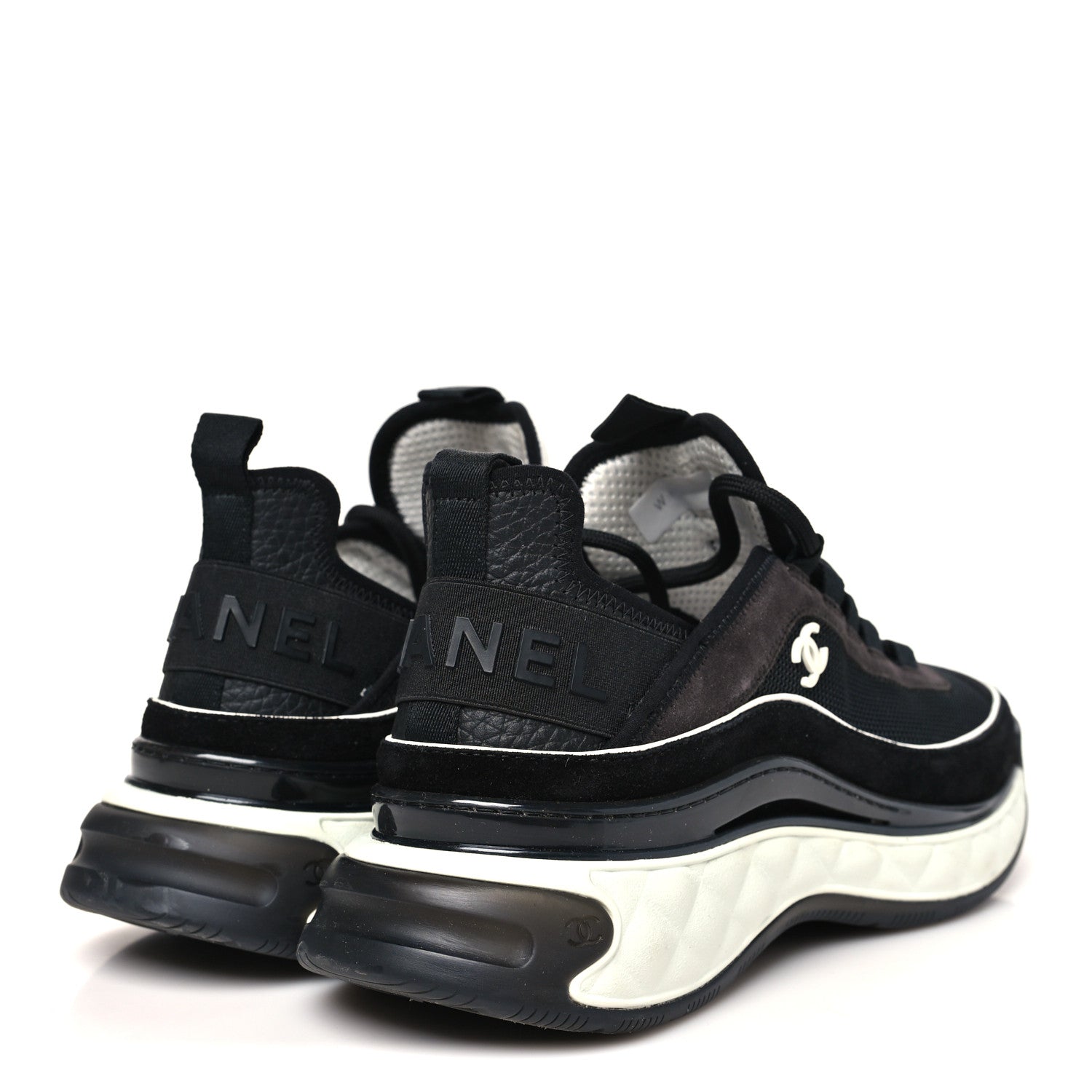 Fabric Suede CC Sneakers 40 Black Dark Grey