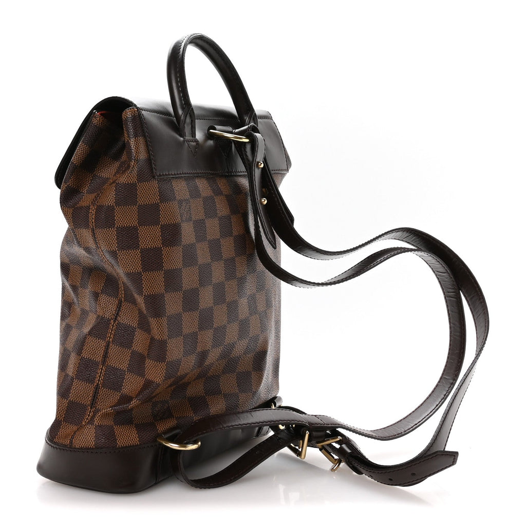 Louis Vuitton Damier Ebene Soho Backpack