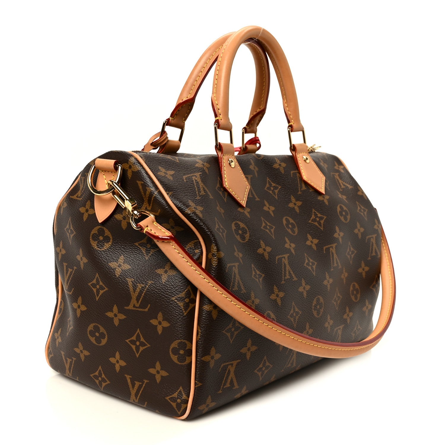 Louis Vuitton Monogram Speedy Soft 30 Crafty Red