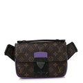 Louis Vuitton Monogram S Lock Sling Bag Purple