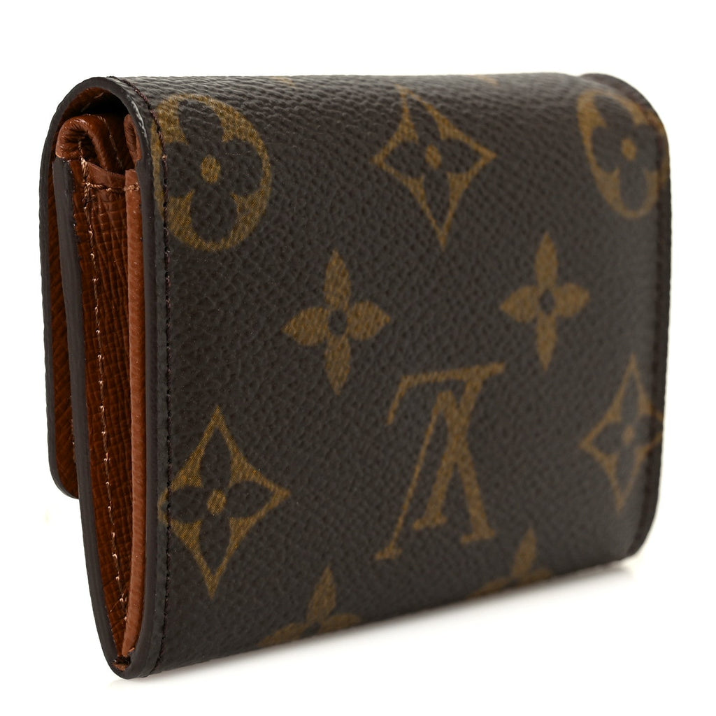 Louis Vuitton Monogram Porte-Monnaie Plat Coin Purse