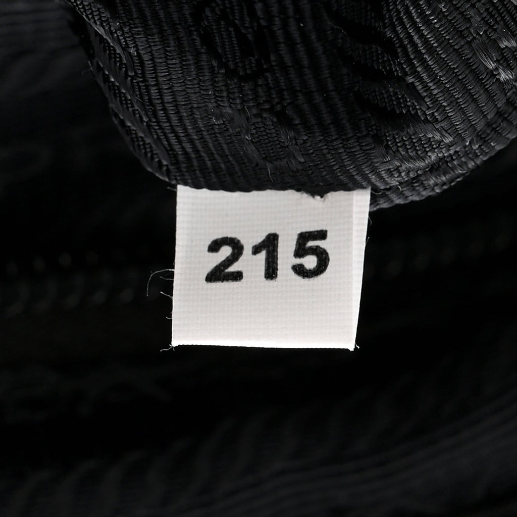 Prada Tessuto Nylon Saffiano Medium Backpack Black
