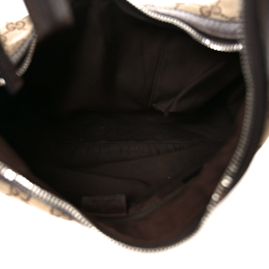Gucci Monogram Medium Pop Hobo Dark Brown