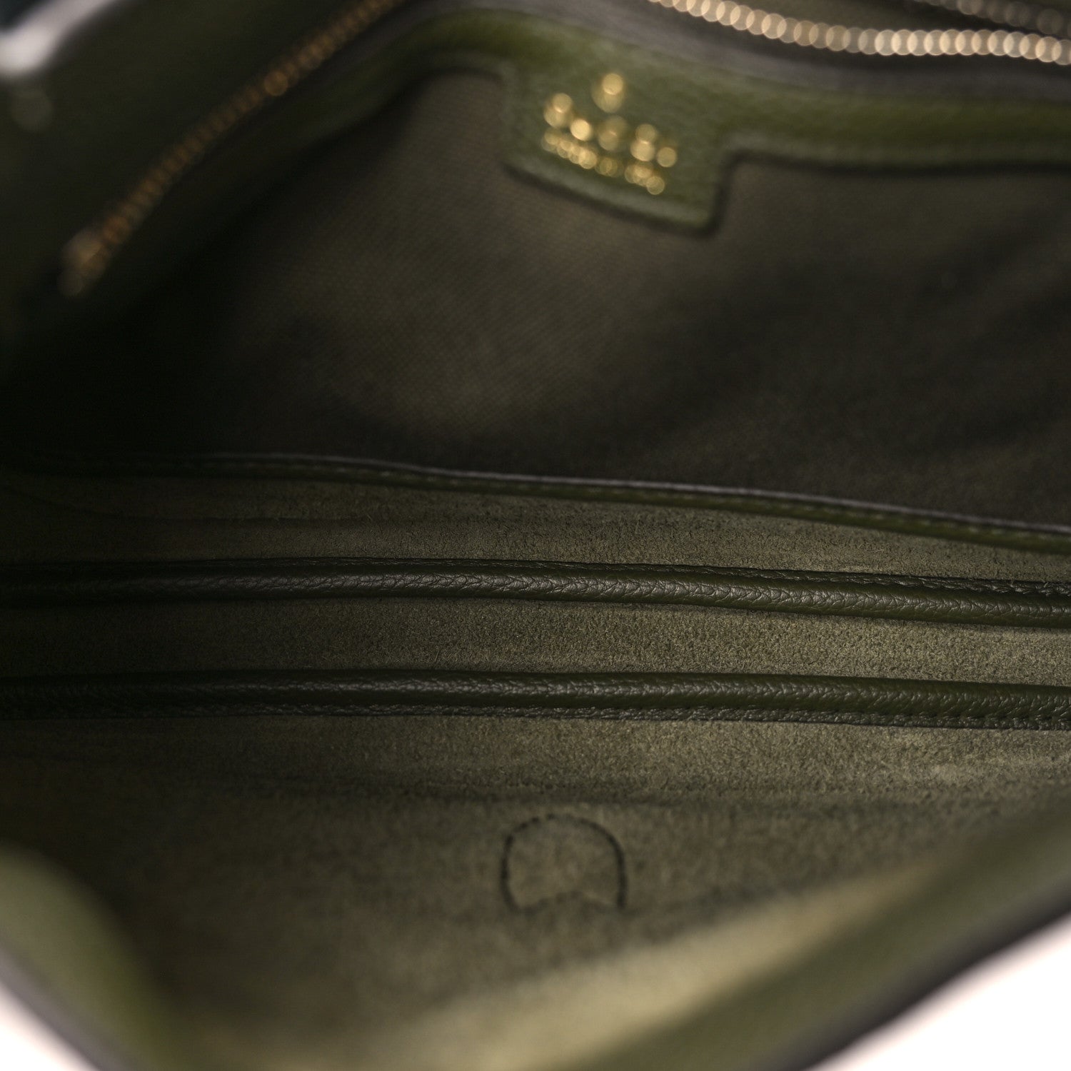 Gucci Grand Prix Calfskin Medium Jackie 1961 Hobo Dark Green