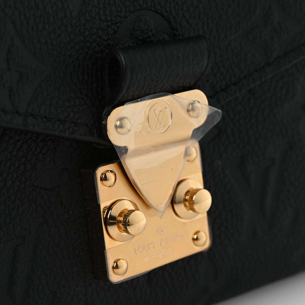 Louis Vuitton Empreinte Pochette Metis East West Black