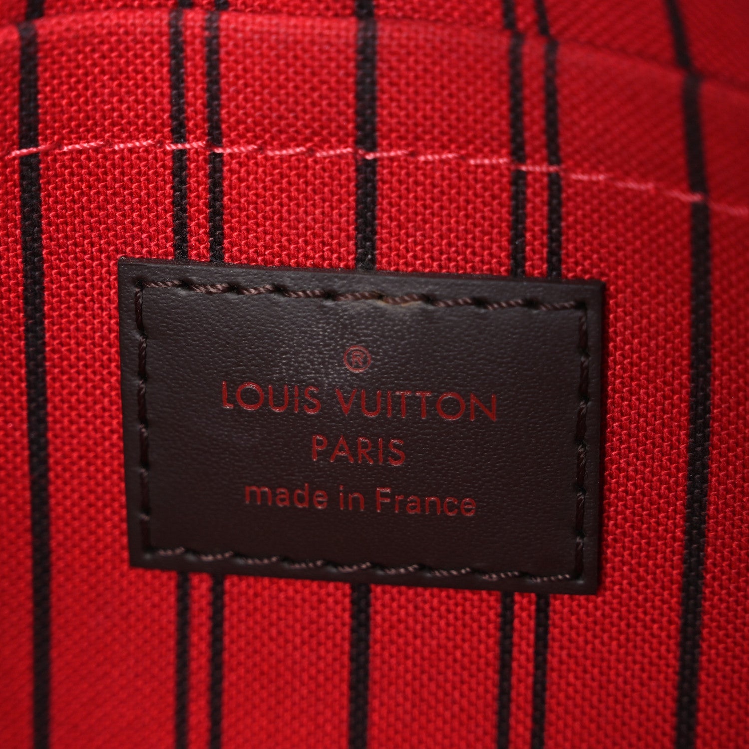Louis Vuitton Damier Ebene Neverfull MM GM Pochette