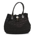 Christian Dior Nylon Cannage Medium Lovely Tote Brown