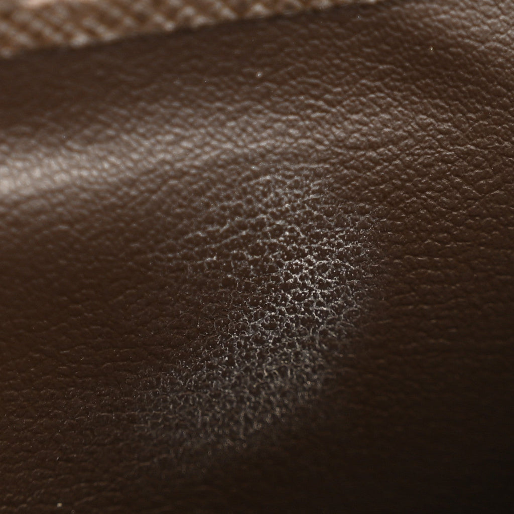Louis Vuitton Taiga Brazza Wallet Grizzli