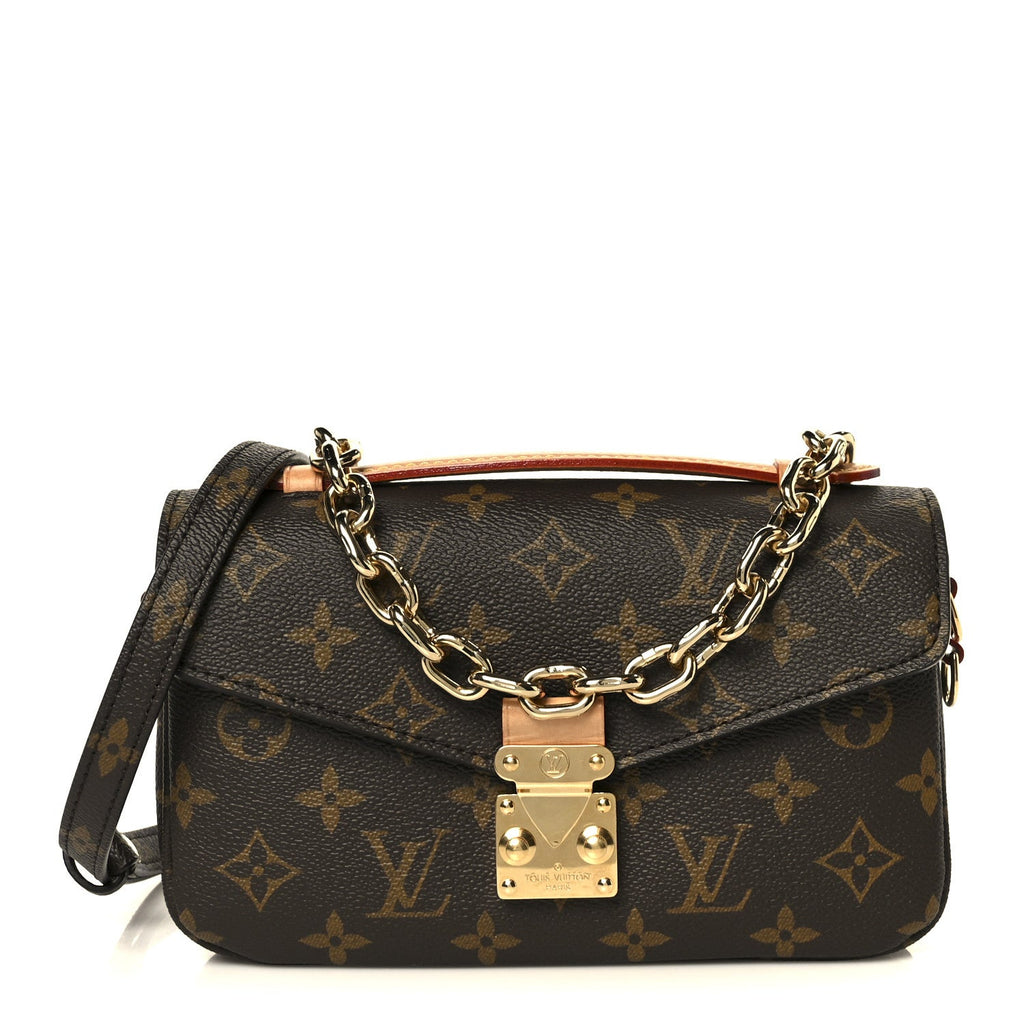 Louis Vuitton Monogram Pochette Metis East West