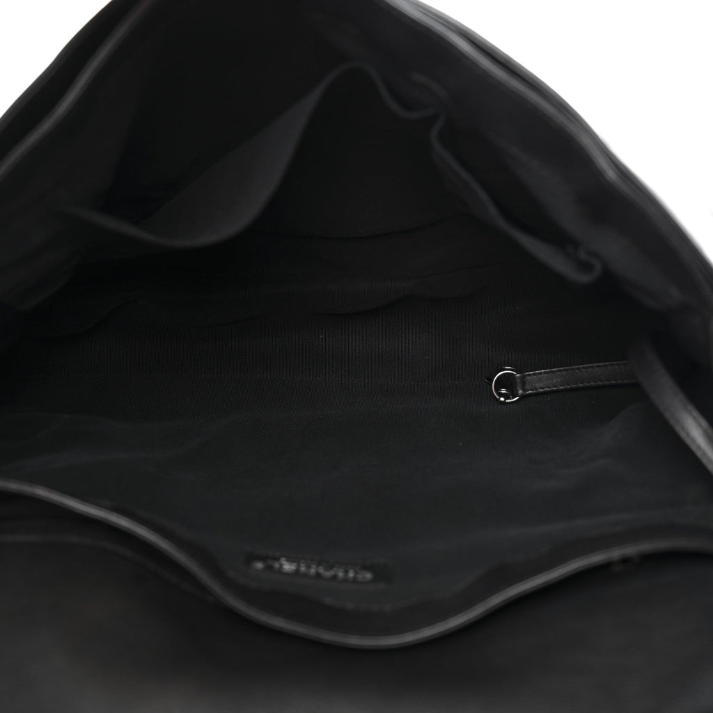 Chanel Calfskin Large Boy Reverso Flap Black