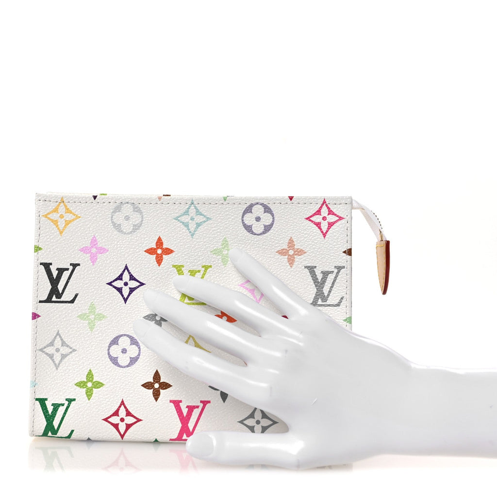 Louis Vuitton LV X TM Monogram Multicolor Toiletry Pouch 19 White
