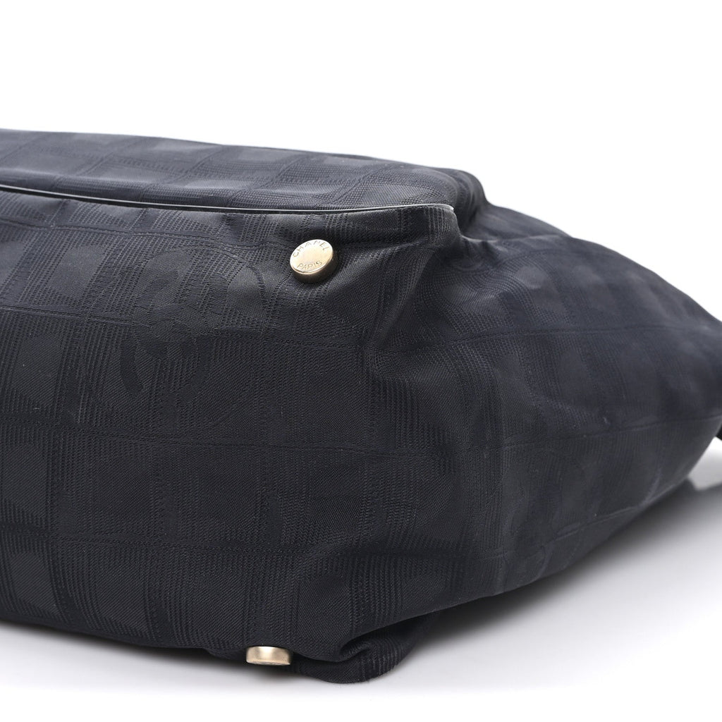 Chanel Nylon Medium Travel Tote Black