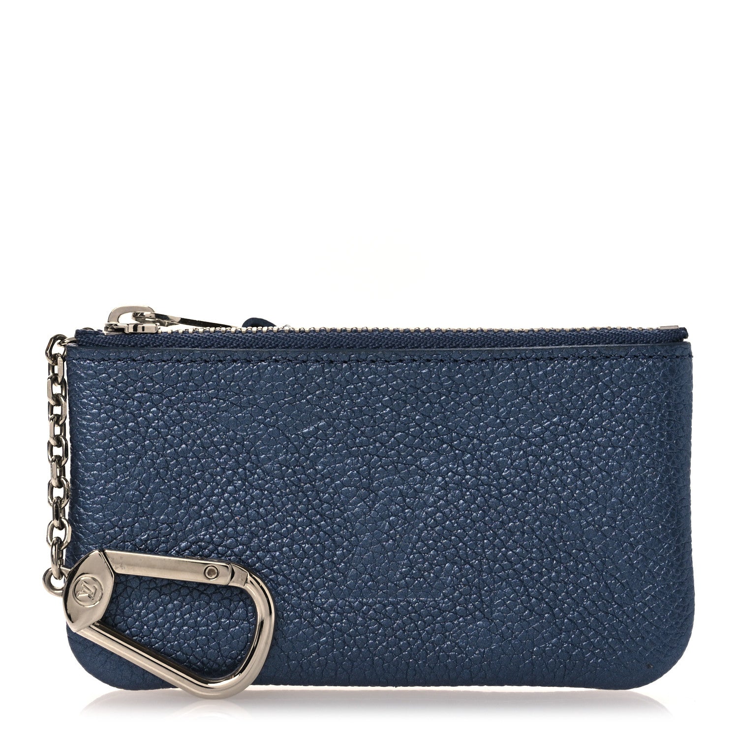 Louis Vuitton Metallic Empreinte Monogram Giant Key Pouch Navy Nacre