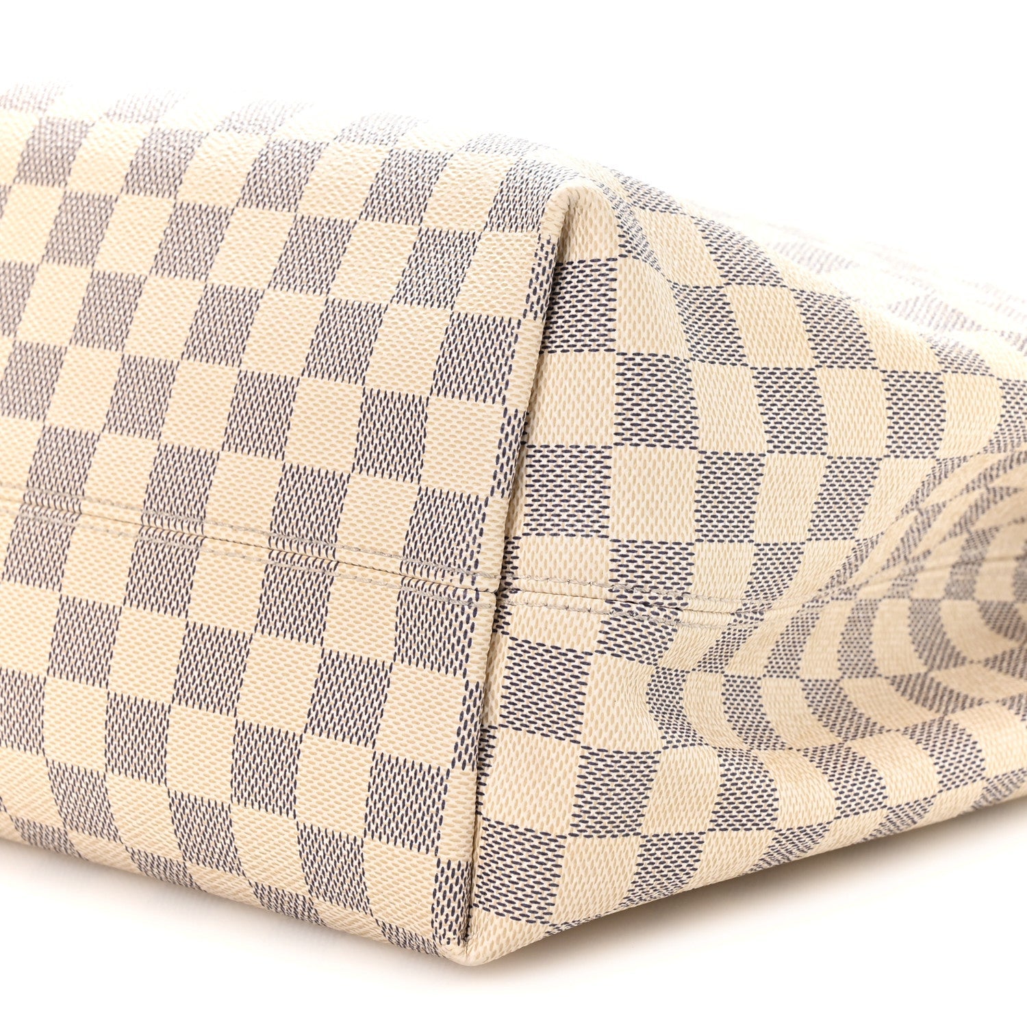Louis Vuitton Damier Azur Graceful MM Rose Ballerine