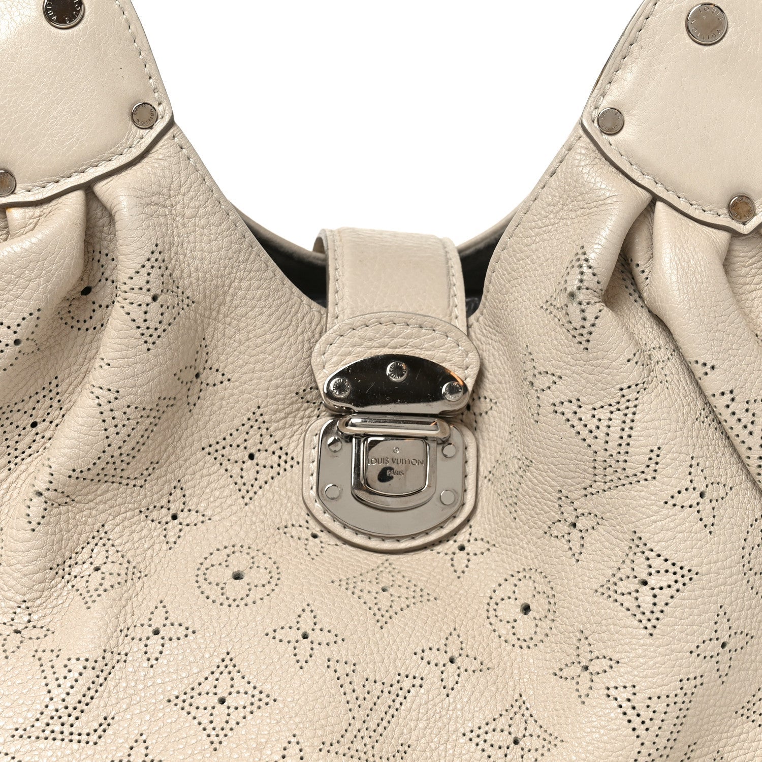 Louis Vuitton Mahina L Ivory