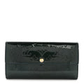 Louis Vuitton Vernis Sarah Wallet Blue Nuit