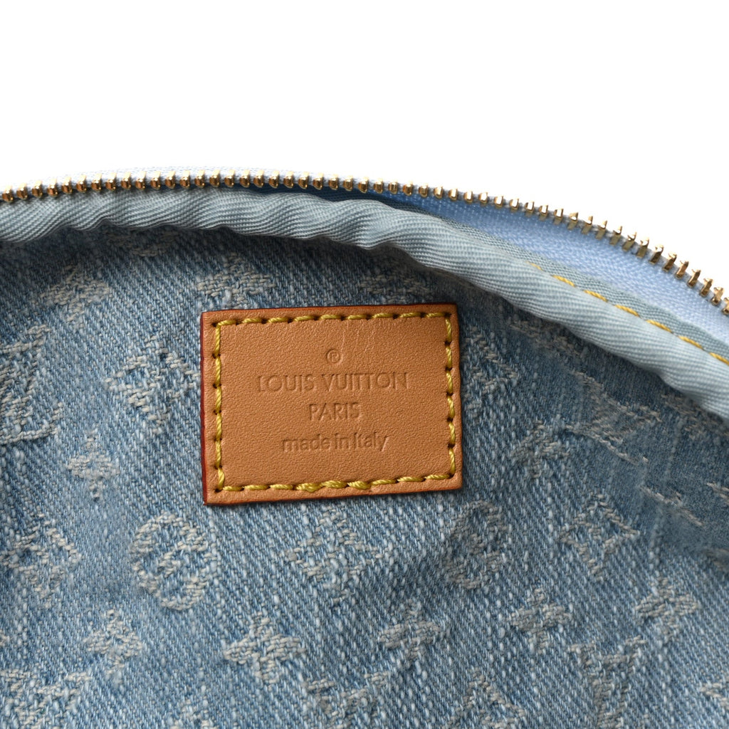 Louis Vuitton Monogram Denim Mini Bumbag Sky Blue