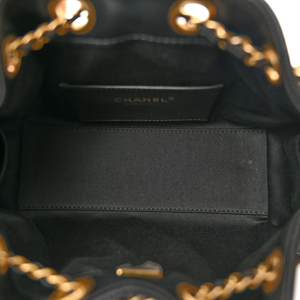 Chanel Caviar Quilted Mini Chanel 25 Handbag Black