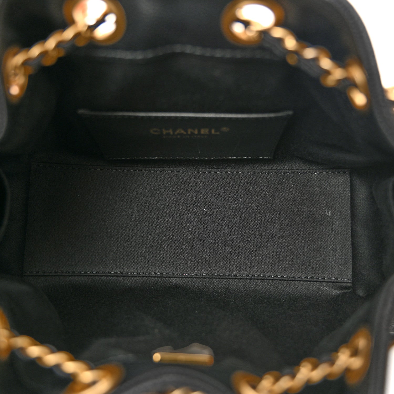 Chanel Caviar Quilted Mini Chanel 25 Handbag Black