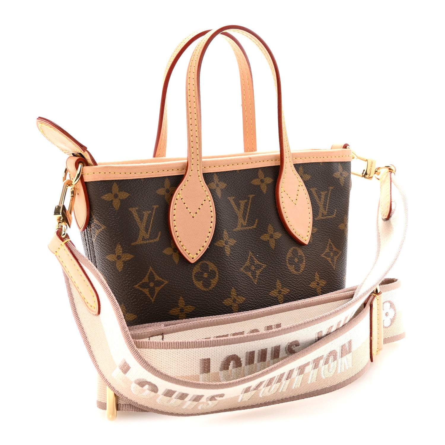 Louis Vuitton Monogram Neverfull BB Beige