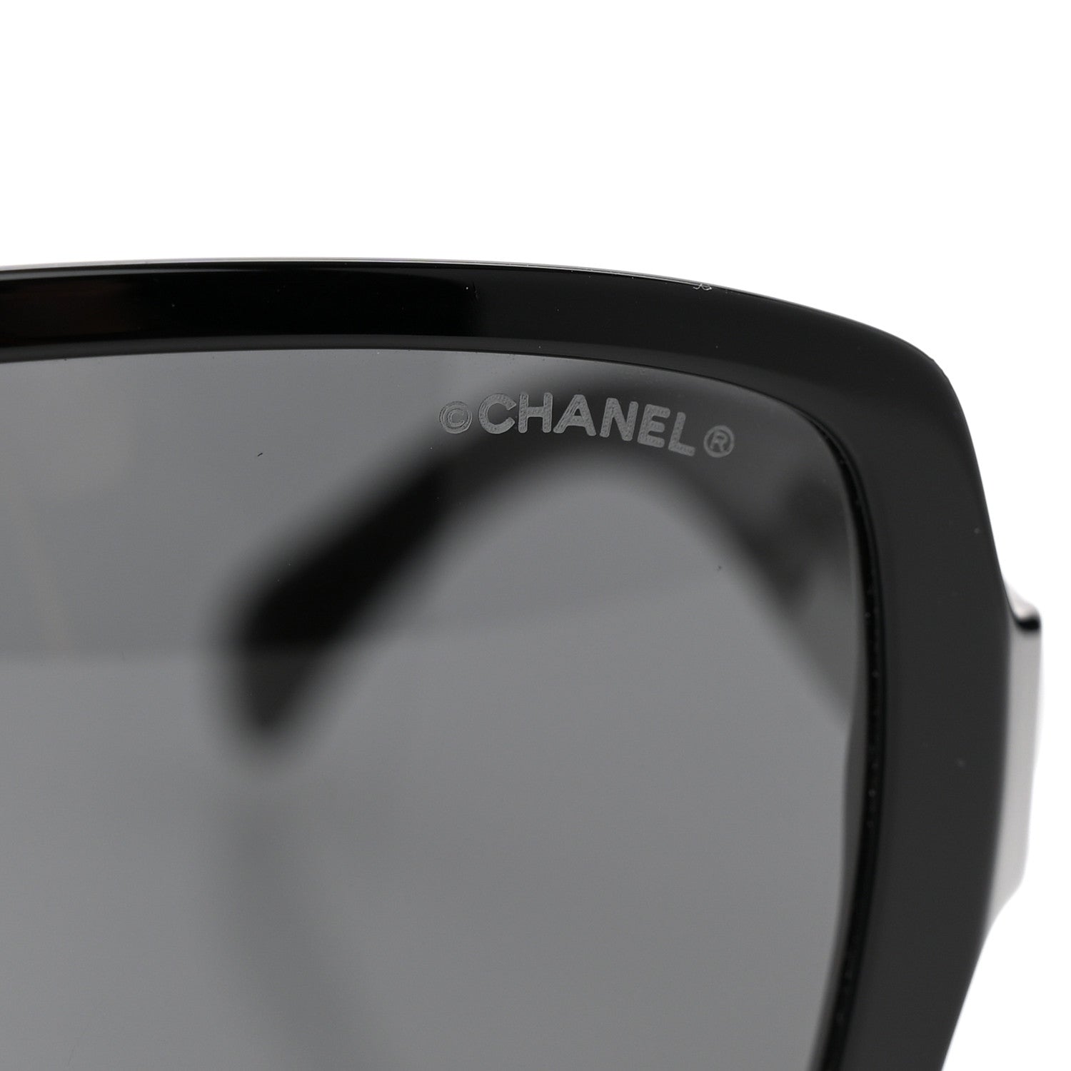 Acetate Square Sunglasses 5408-A Black