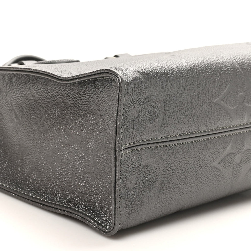 Louis Vuitton Metallic Empreinte Monogram Giant Onthego PM Gun Metal