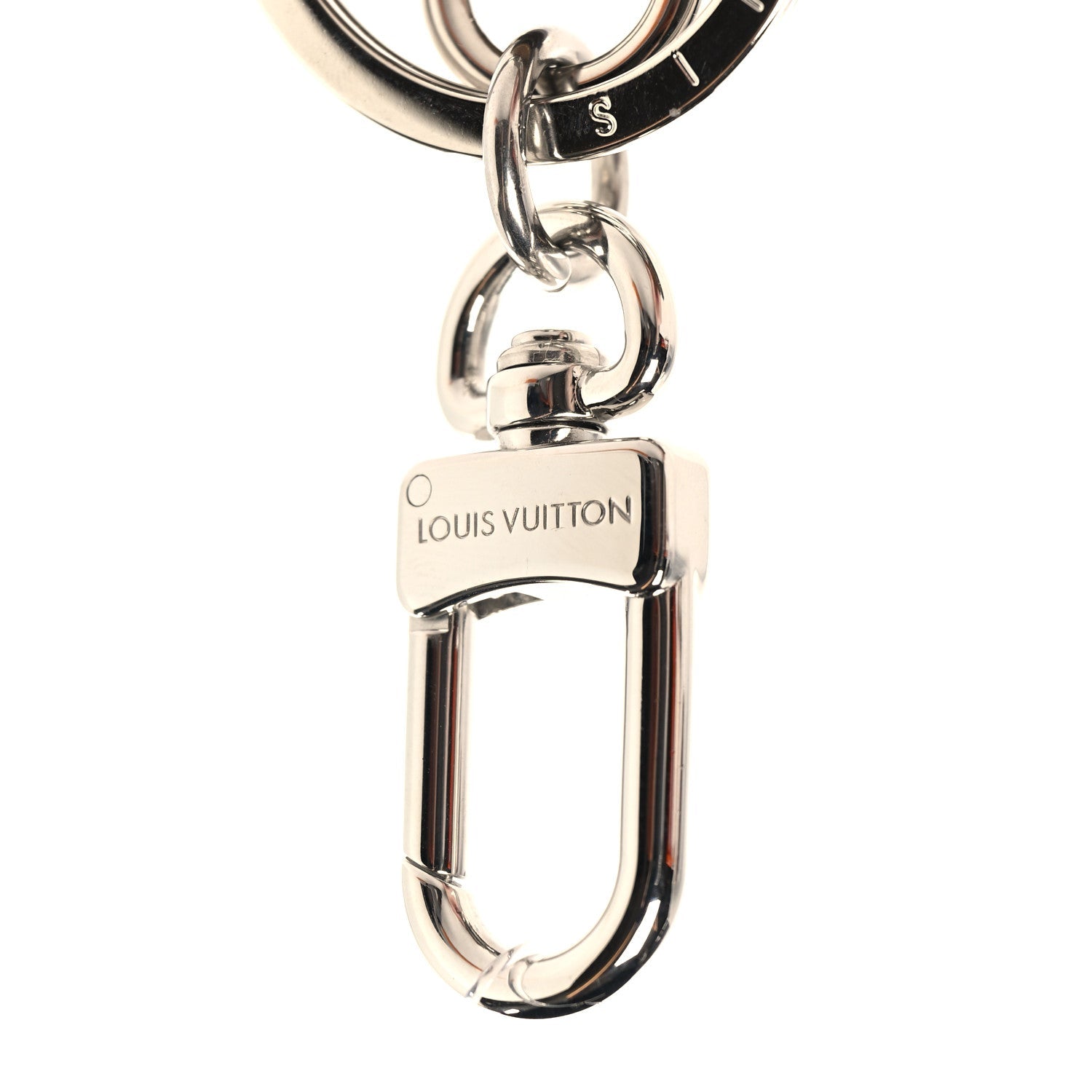 Louis Vuitton Reverse Monogram LV Chocolate Bar Bag Charm Key Holder Black