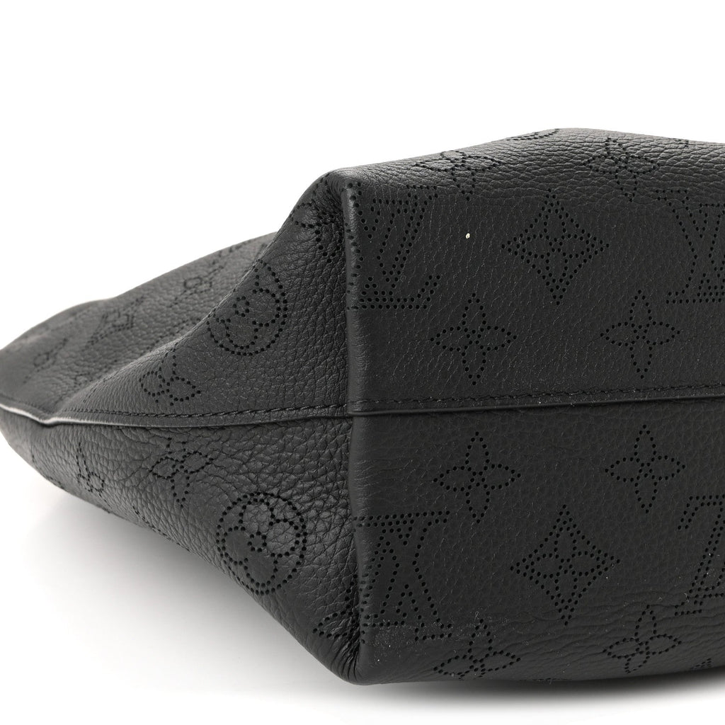 Louis Vuitton Mahina Why Knot MM Black