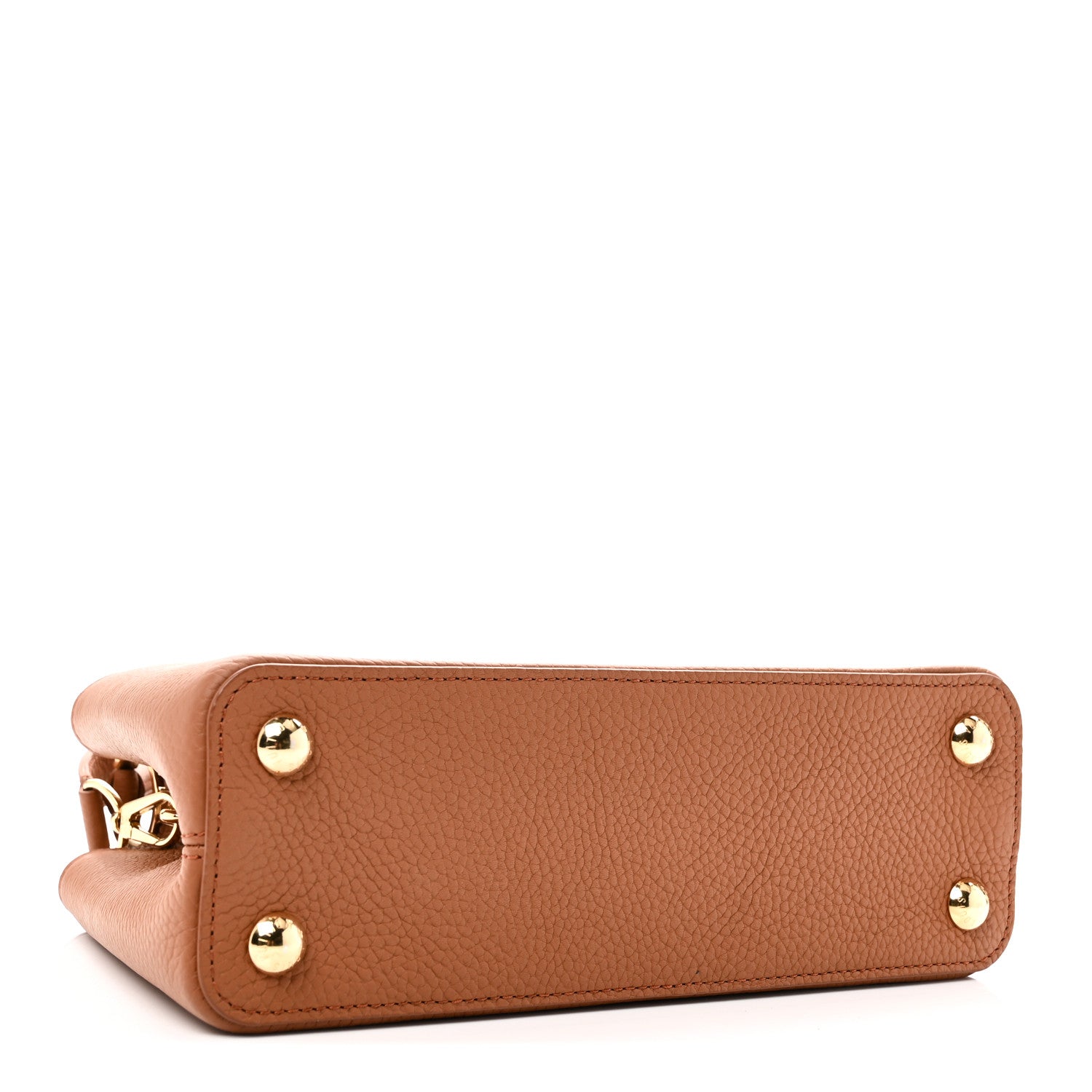 Louis Vuitton Taurillon Capucines BB Tan