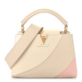Louis Vuitton Taurillon Gelato Capucines BB Tonal Vanilla Beige