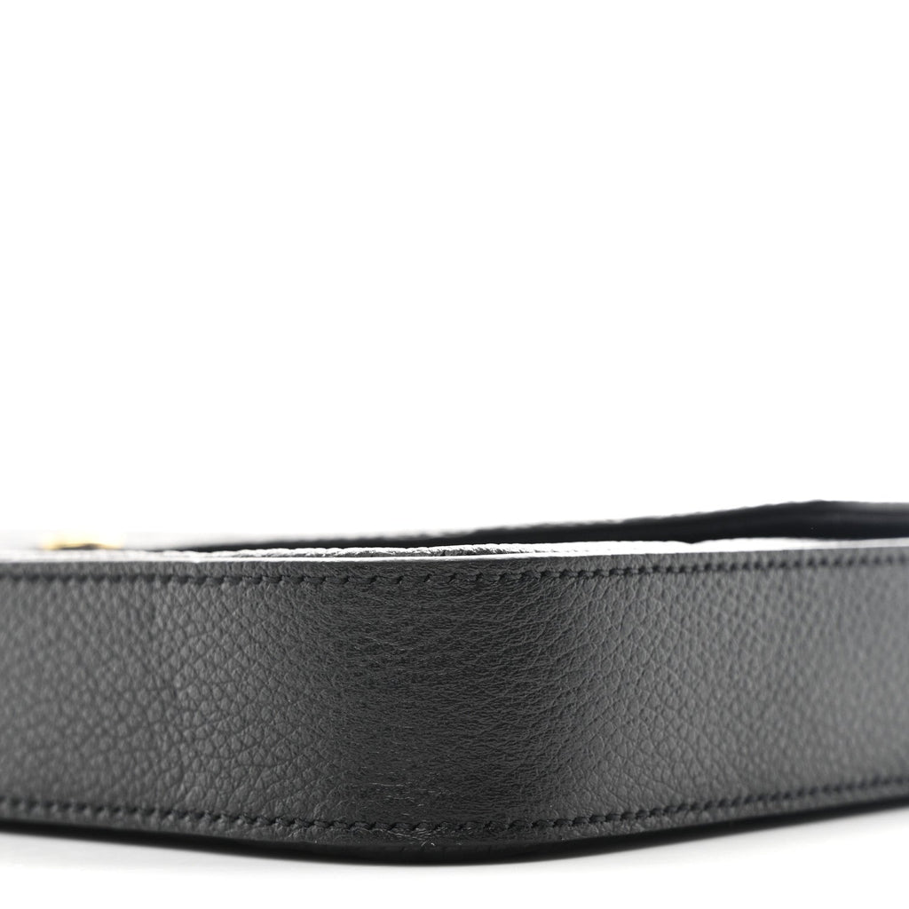 Louis Vuitton Empreinte Pochette Felicie Chain Wallet Black
