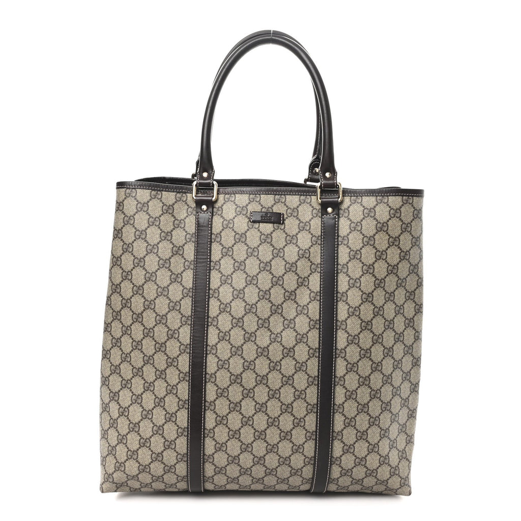 Gucci GG Plus Monogram Joy Vertical Tote Dark Brown