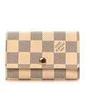 Louis Vuitton Damier Azur Multicles 6 Key Holder