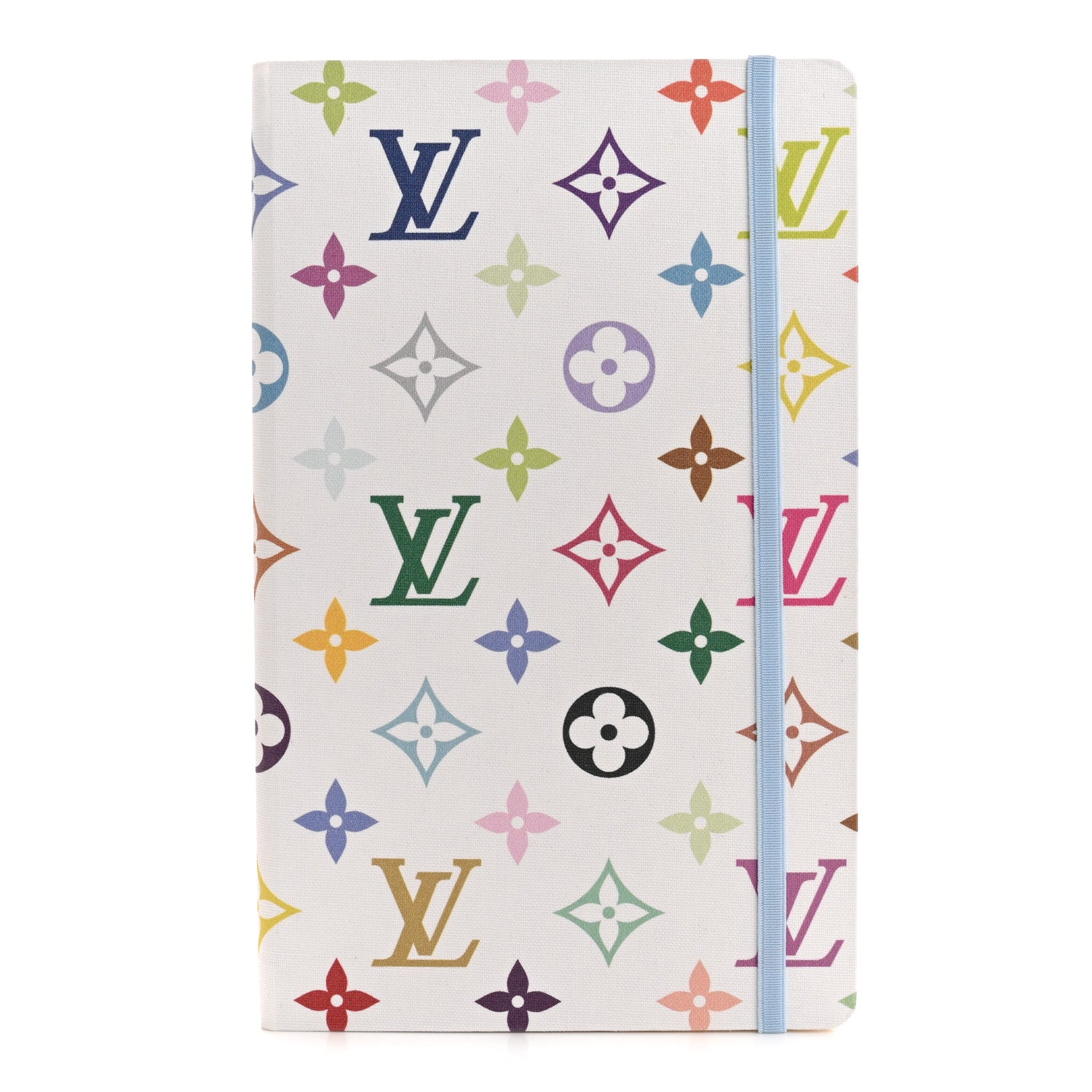 Louis Vuitton LV x TM Monogram Multicolor Jane Notebook MM White
