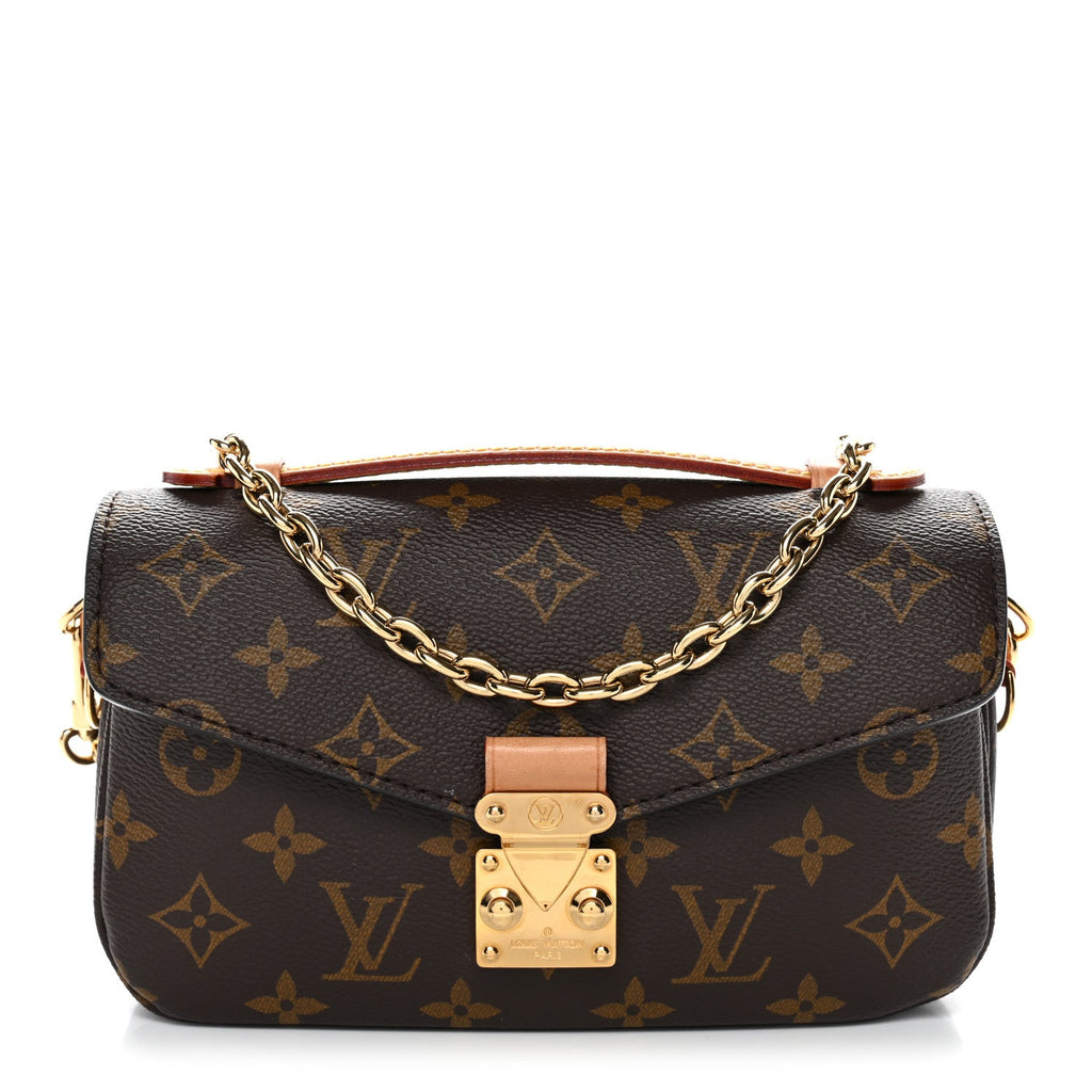 Louis Vuitton Monogram Pochette Metis East West