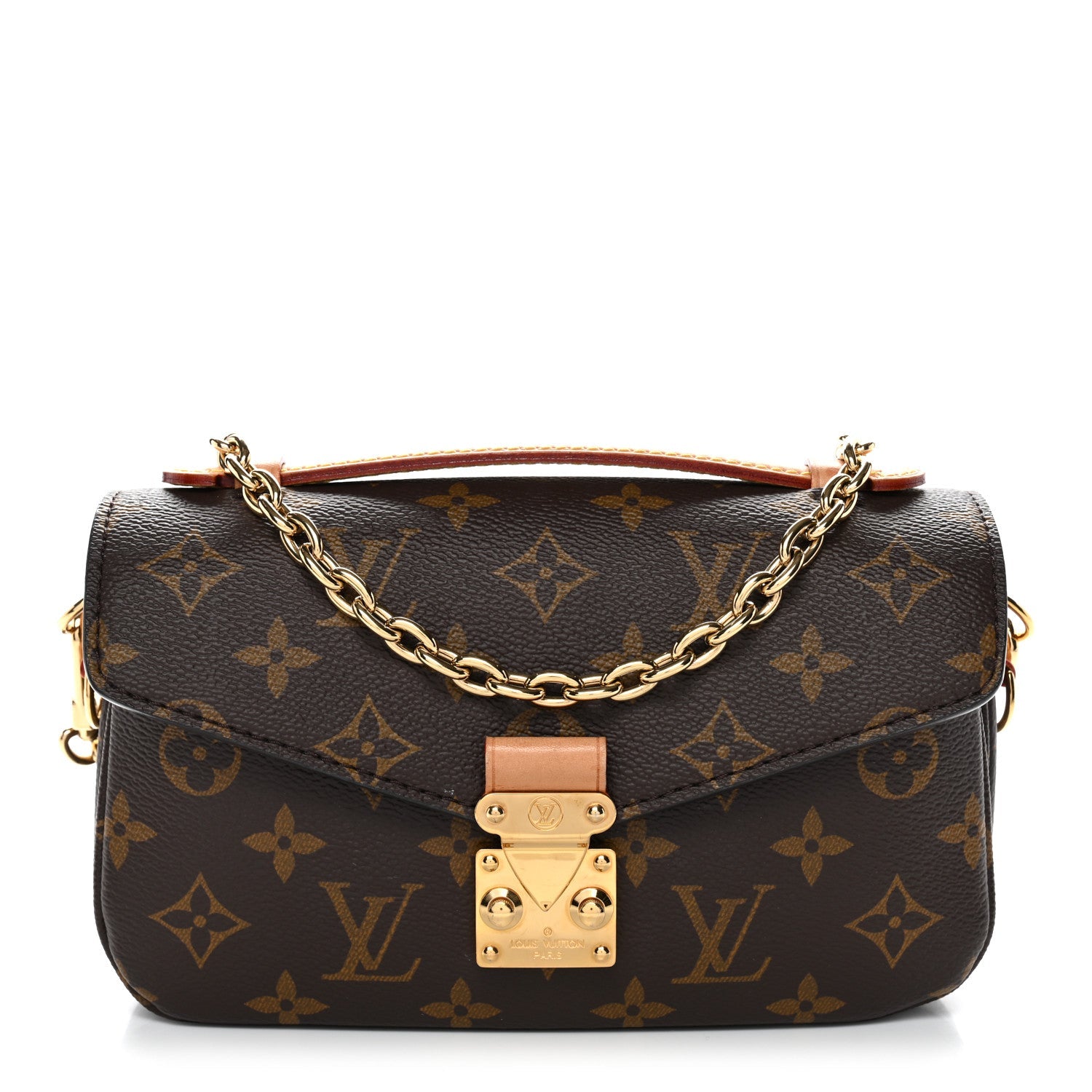 Louis Vuitton Monogram Pochette Metis East West