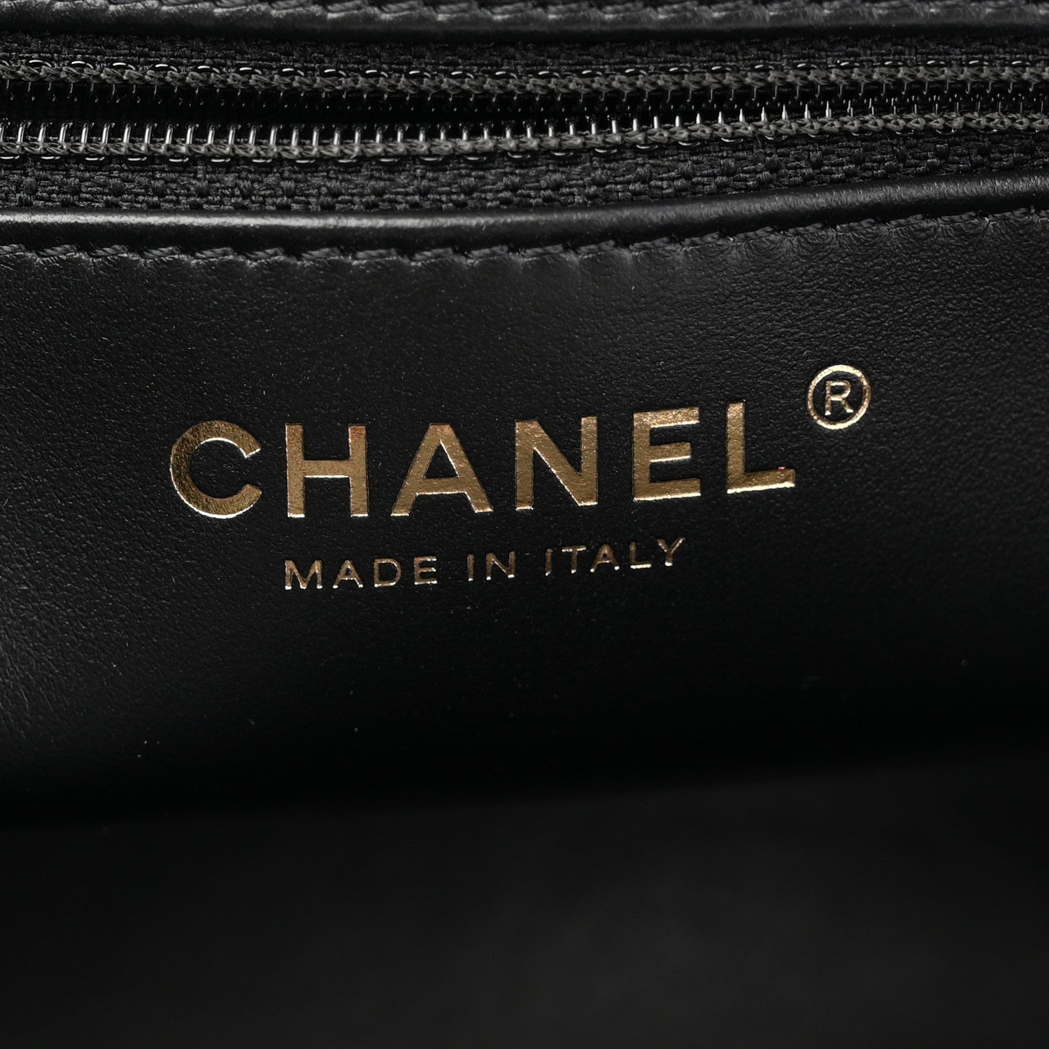 Chanel Shiny Aged Calfskin Quilted Nano Kelly Shopper Black
