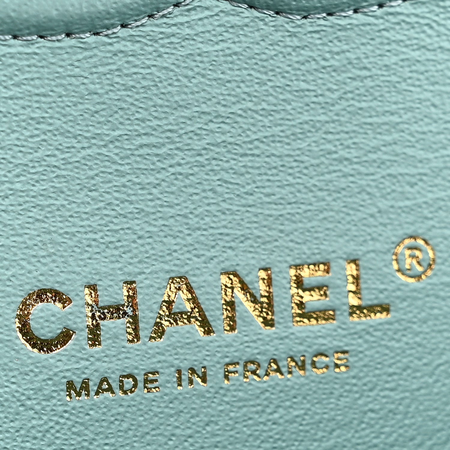Chanel Caviar Quilted Medium Double Flap Light Blue