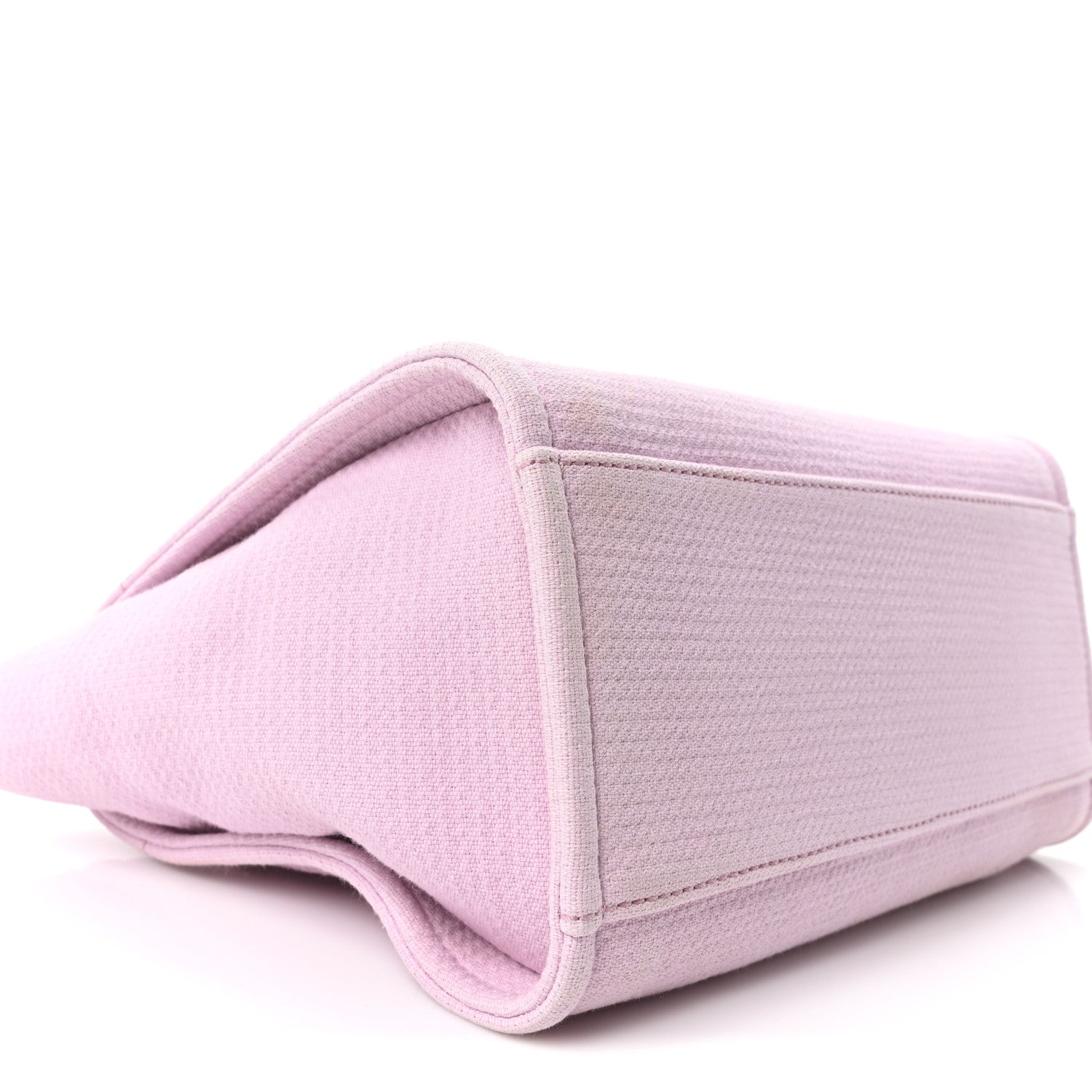 Chanel Mixed Fibers Small Deauville Tote Pink