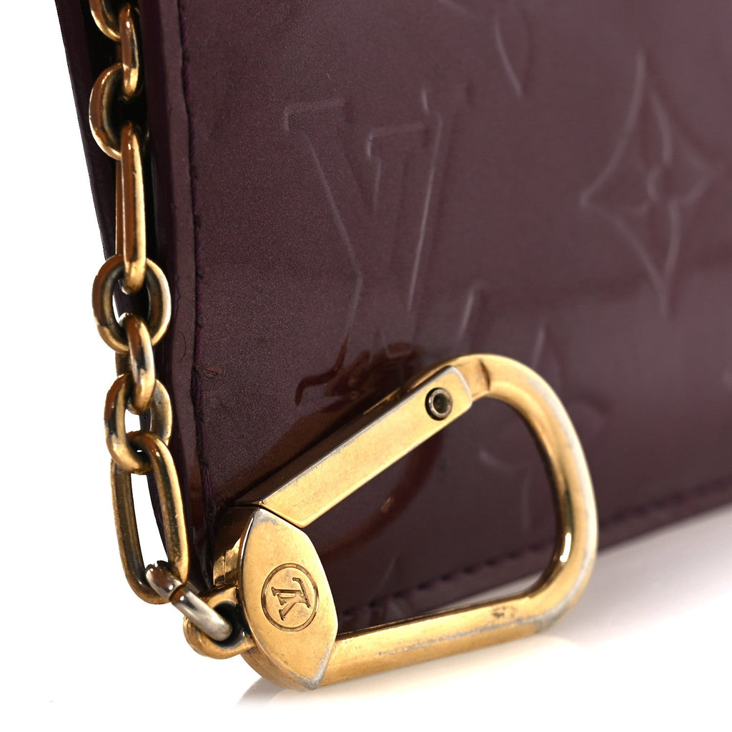 Louis Vuitton Vernis Key Pouch Violet