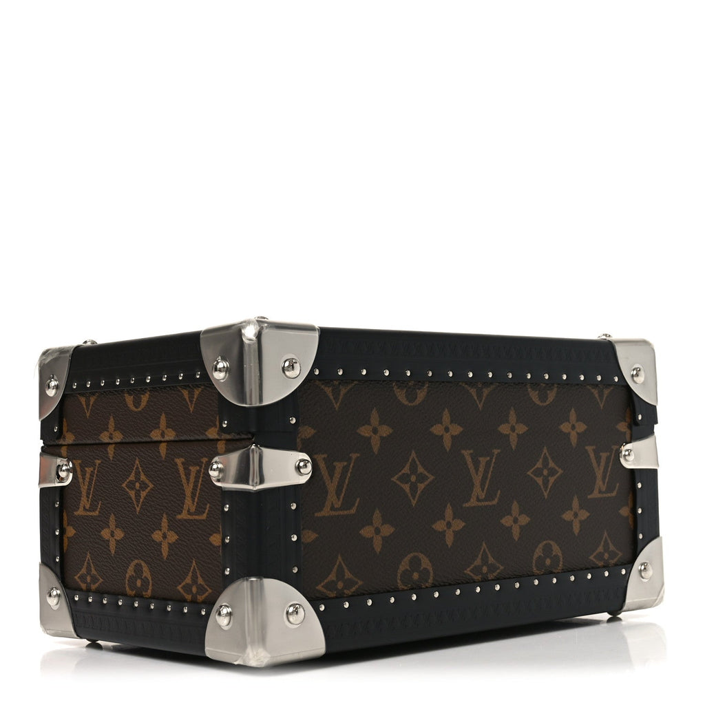 Louis Vuitton Monogram Coffret Watch Case Black