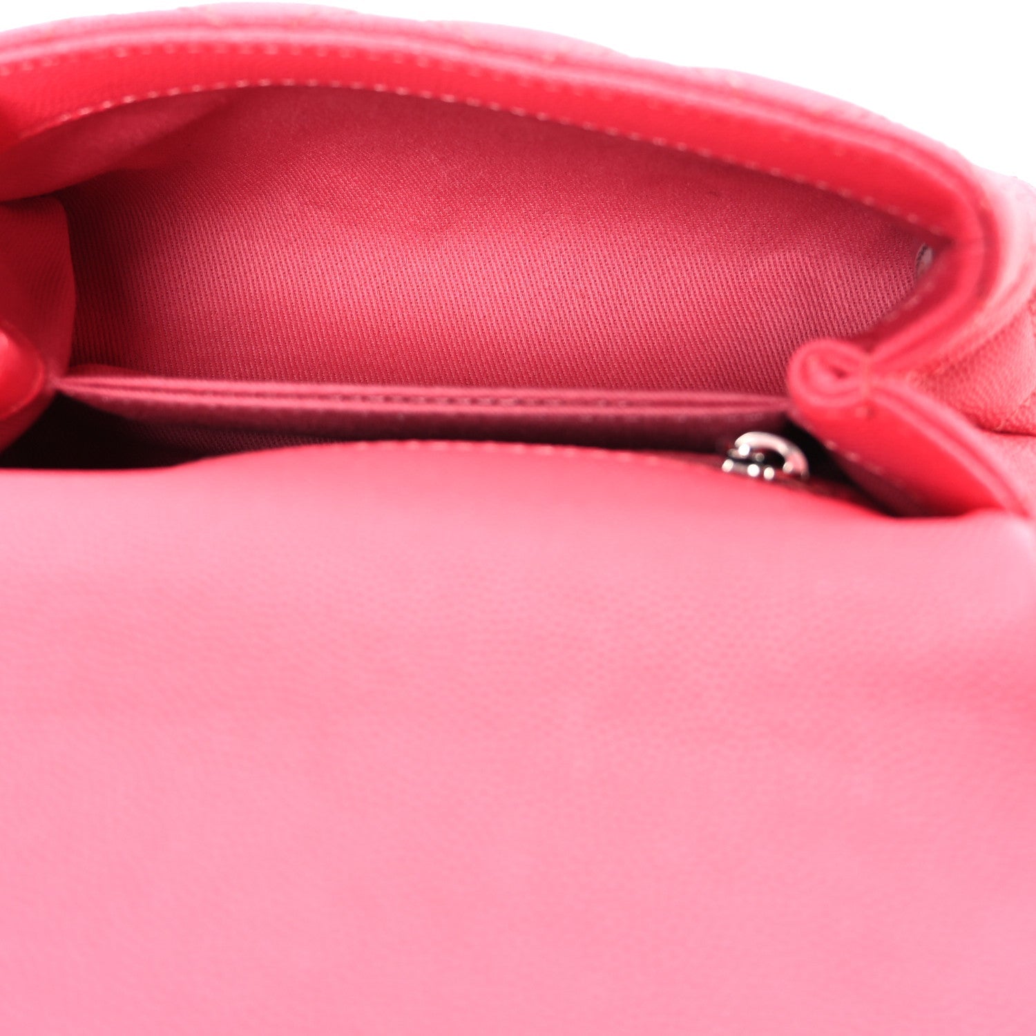 Chanel Caviar Quilted Incognito Extra Mini Coco Handle Flap Pink