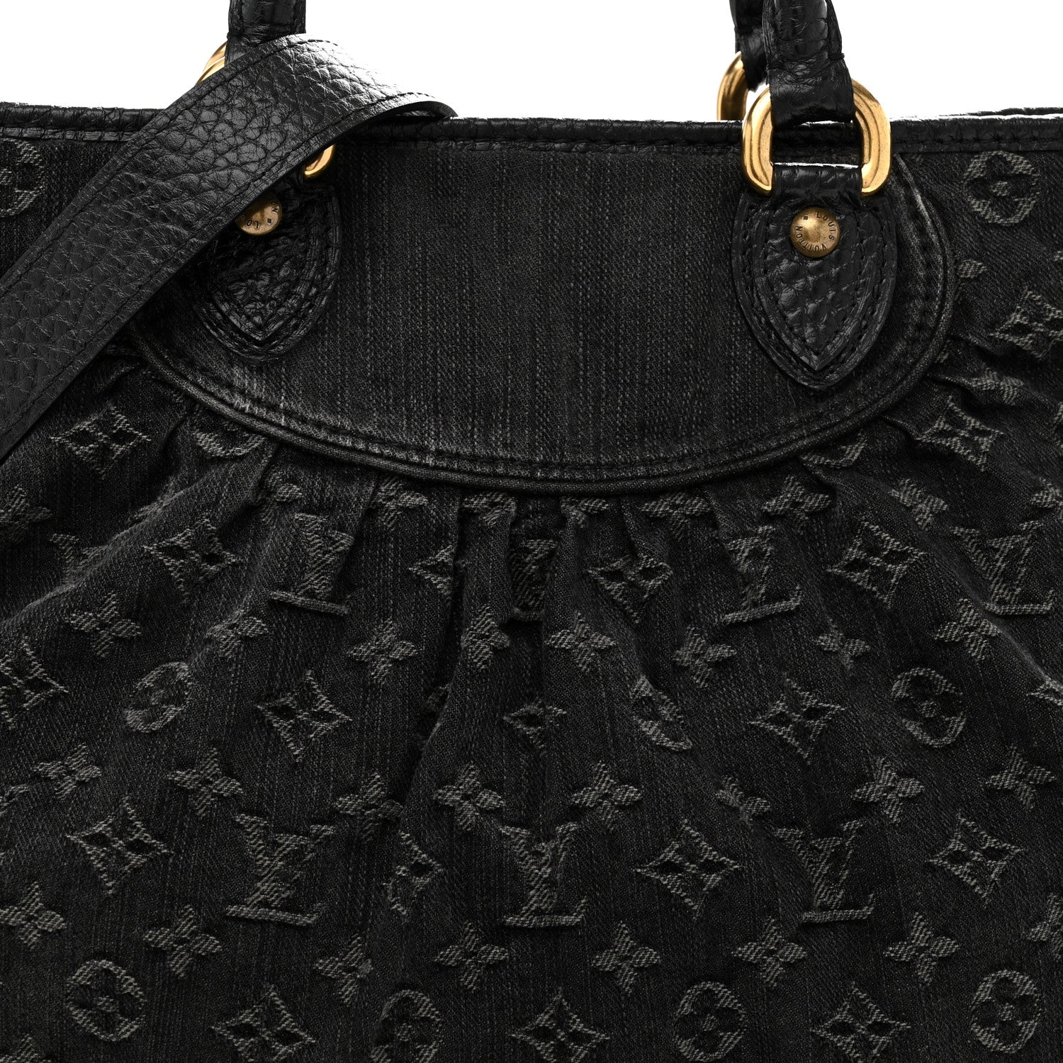 Louis Vuitton Denim Neo Cabby GM Black