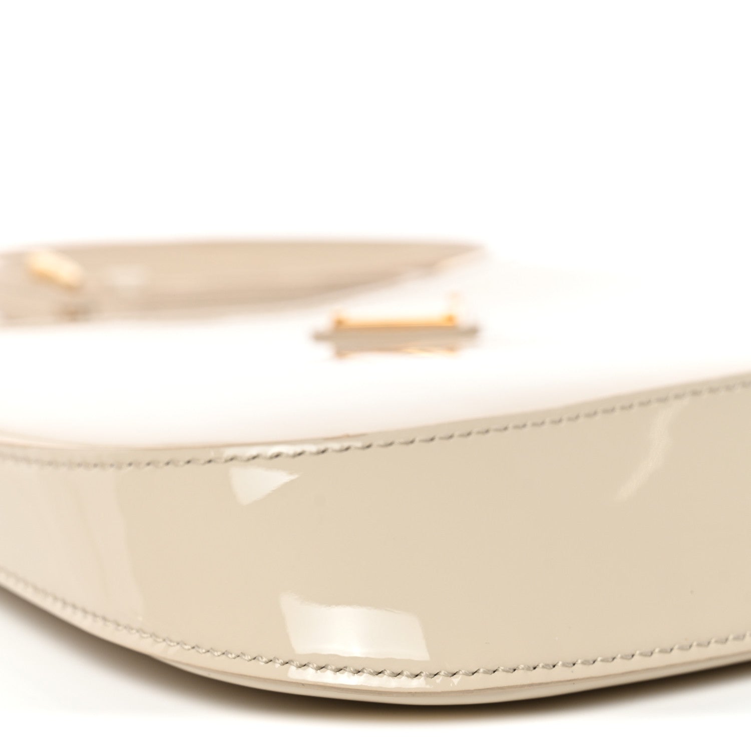 Prada Spazzolato Cleo Shoulder Bag Avorio