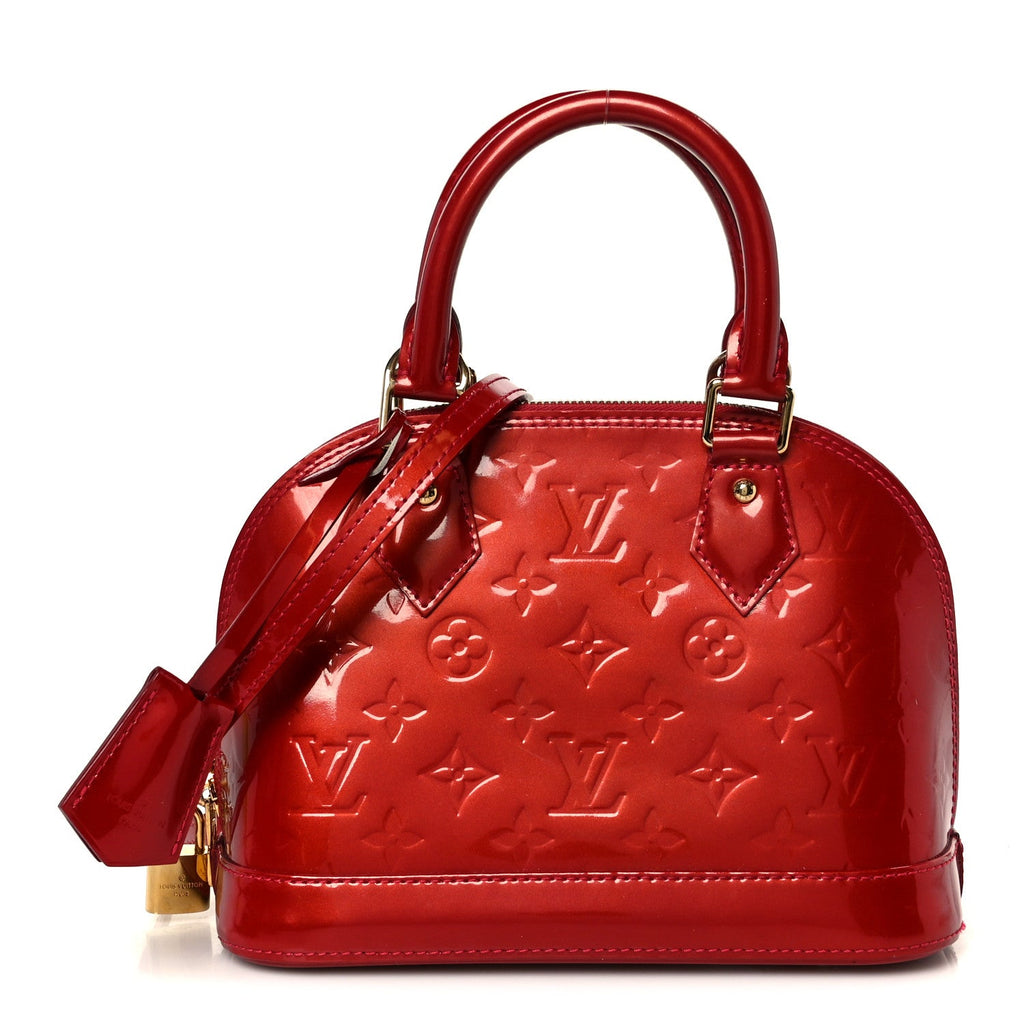 Louis Vuitton Vernis Alma BB Pomme D'Amour