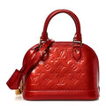 Louis Vuitton Vernis Alma BB Pomme D'Amour