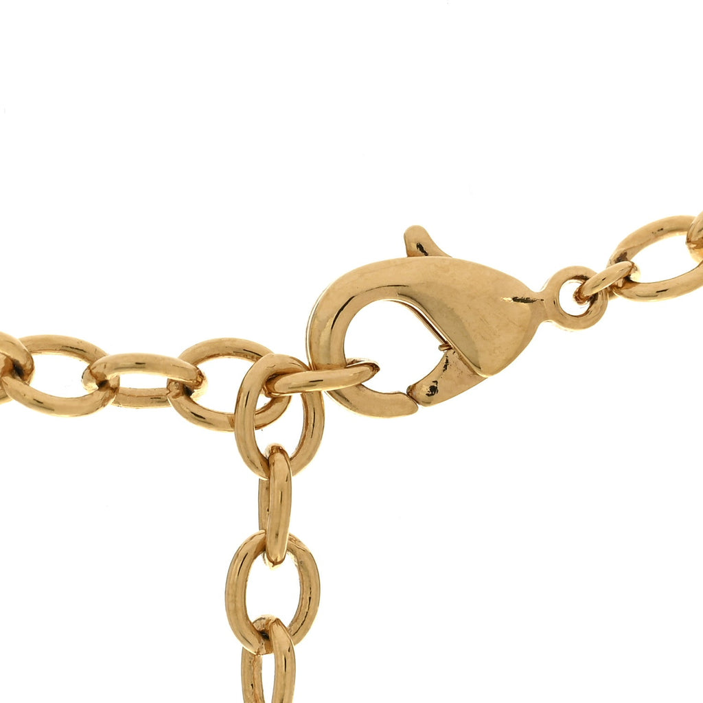 Louis Vuitton Metal Blooming Supple Necklace Gold
