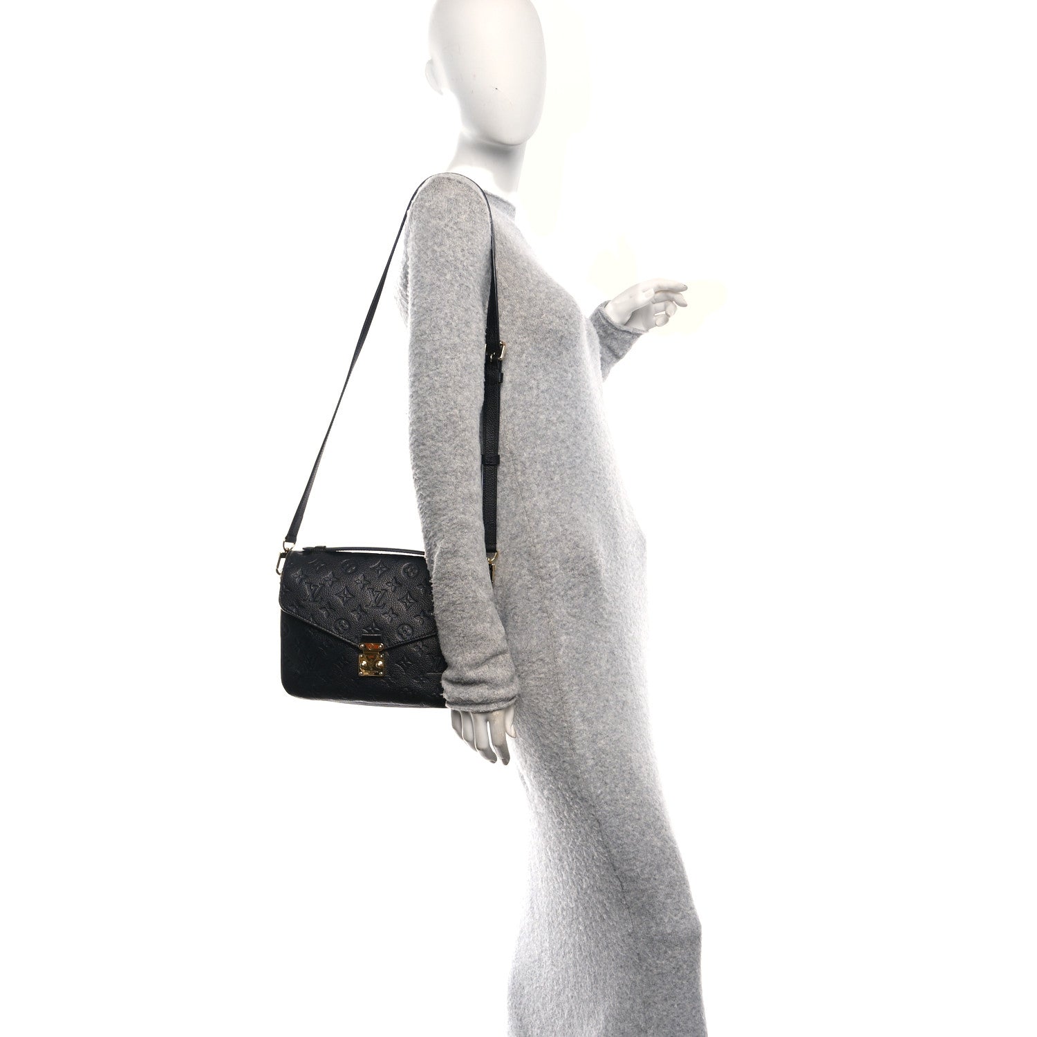 Louis Vuitton Empreinte Pochette Metis Black