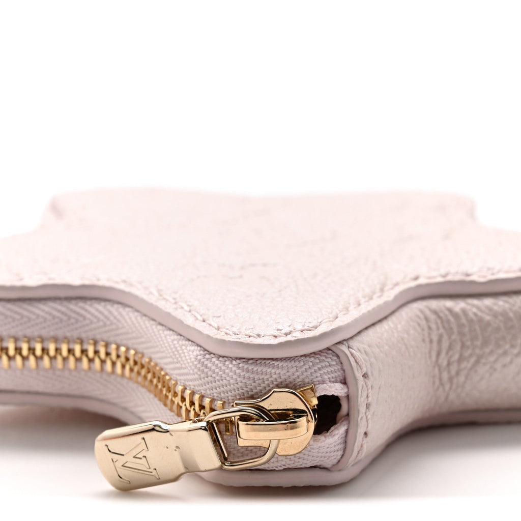 Louis Vuitton Empreinte Monogram Spark Coin Purse Snowy Pearl