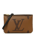Louis Vuitton Reverse Monogram Giant Double Zip Pochette